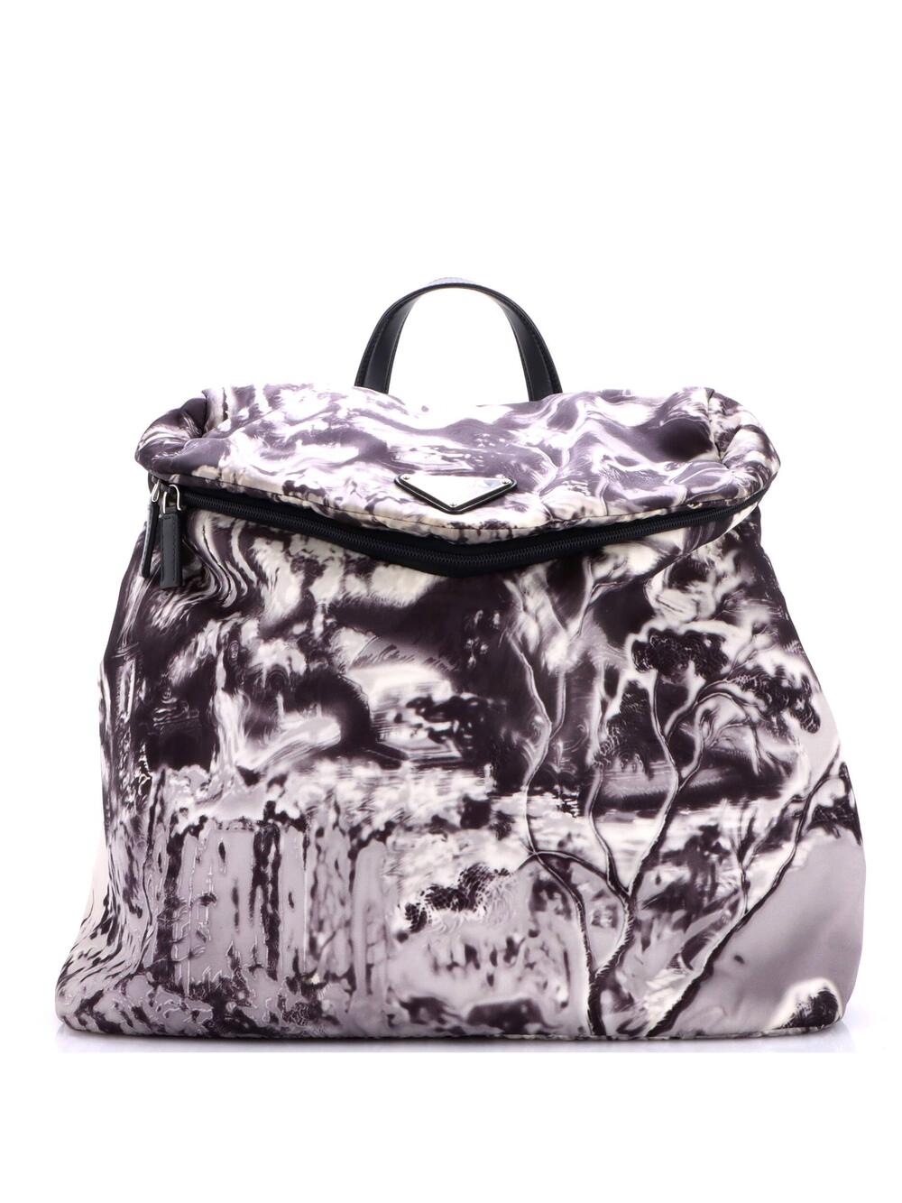 Prada Signaux Backpack Printed Nylon #286081P15B